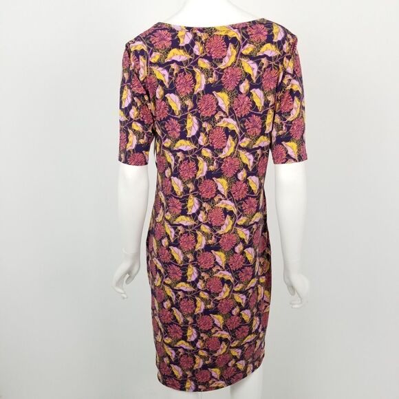 NWT Lularoe Floral Julia Dress Size Large - Picture 5 of 5